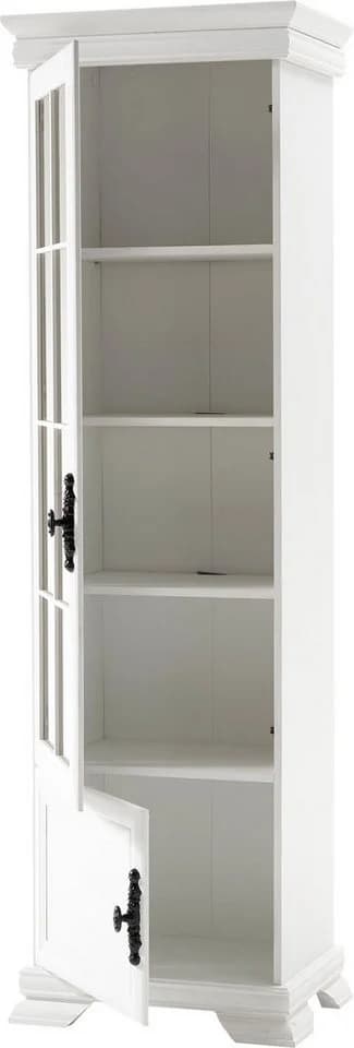 OTTO HOME Royal Vitrine Weiß Pinie Dekor 2 Türen - Bild 4