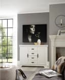 OTTO HOME Royal Sideboard Weiß Pinie Dekor 4 Schubladen 2 Türen Bild 2