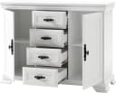 OTTO HOME Royal Sideboard Weiß Pinie Dekor 4 Schubladen 2 Türen Bild 4