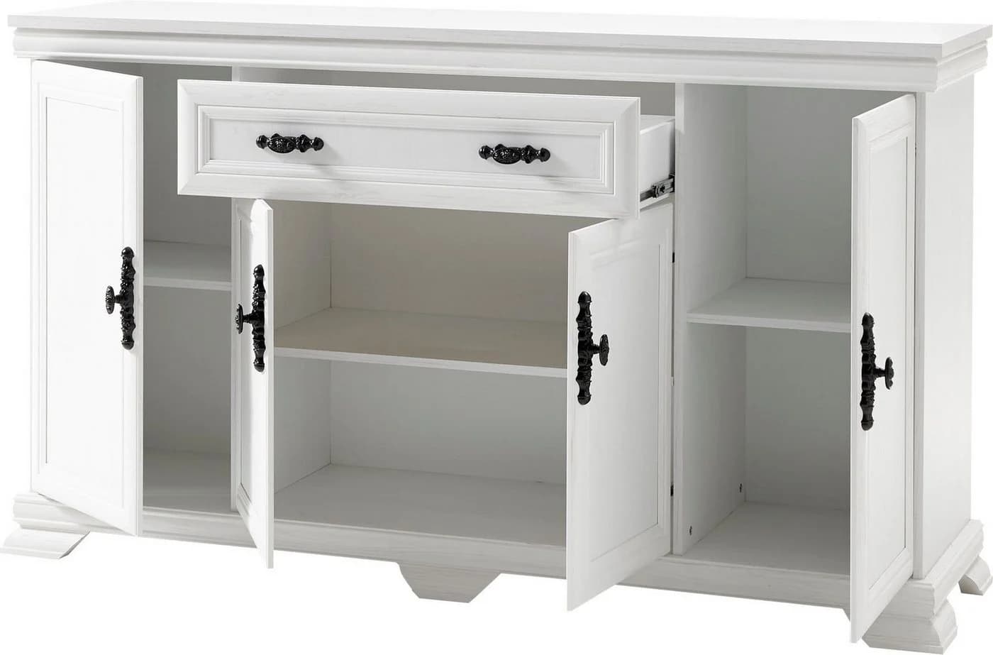 Sideboard OTTO HOME Royal Weiß 168cm 4 Türen 1 Schublade - Bild 4