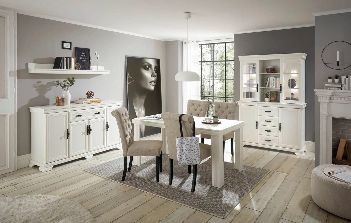 Sideboard OTTO HOME Royal Weiß 168cm 4 Türen 1 Schublade - Bild 5