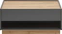 HOME AFFAIRE City/Giron Couchtisch Anthrazit mit Schubkasten Bild 1