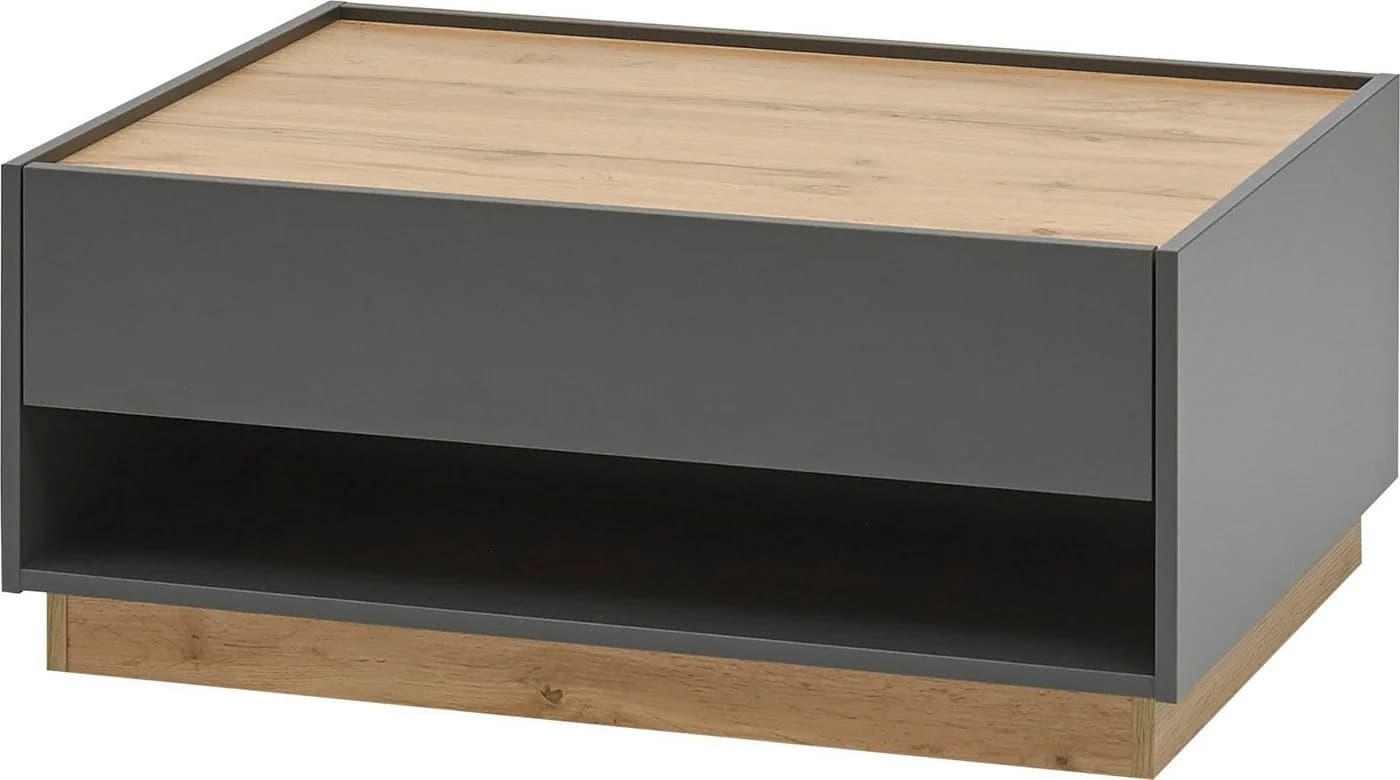 HOME AFFAIRE City/Giron Couchtisch Anthrazit mit Schubkasten - Bild 2