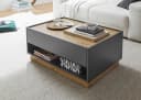 HOME AFFAIRE City/Giron Couchtisch Anthrazit mit Schubkasten Bild 4