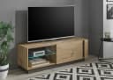 Home affaire Lowboard CLAiR 31 Modernes Griffloses Design Holzoptik Bild 2