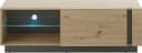 Home affaire Lowboard CLAiR 31 Modernes Griffloses Design Holzoptik Bild 3