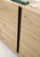 Home affaire Lowboard CLAiR 31 Modernes Griffloses Design Holzoptik Bild 5