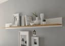 HOME AFFAIRE Wandregal City/Giron Weiß Modernes Wandboard Bild 2
