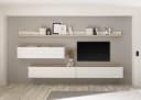 HOME AFFAIRE Wandregal City/Giron Weiß Modernes Wandboard Bild 4