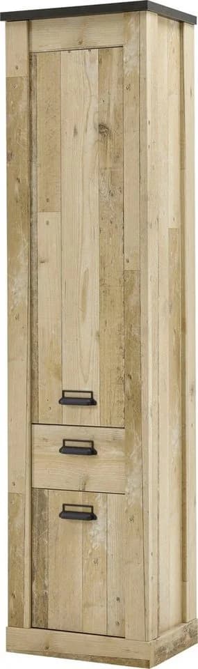 HOME AFFAIRE Mehrzweckschrank SHERWOOD Braun Holzoptik Soft-Close - Bild 2
