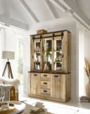 Buffet HOME AFFAIRE SHERWOOD Braun Holzoptik Soft-Close Bild 1