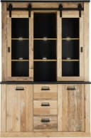 Buffet HOME AFFAIRE SHERWOOD Braun Holzoptik Soft-Close Bild 3