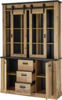 Buffet HOME AFFAIRE SHERWOOD Braun Holzoptik Soft-Close Bild 4