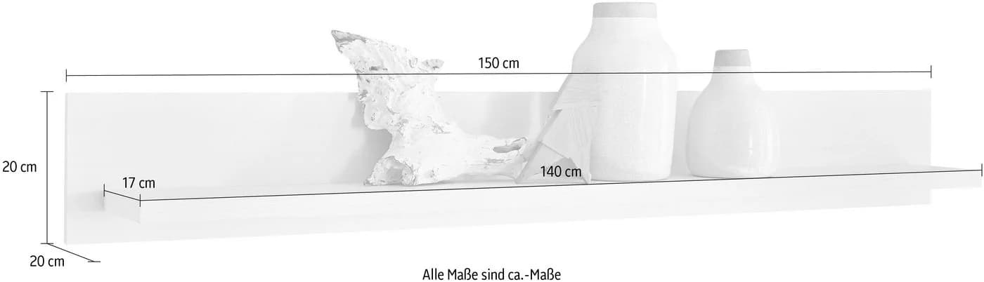 Home Affaire Wandboard Ravenna Weiß Pinie Dekor Landhausstil - Bild 5