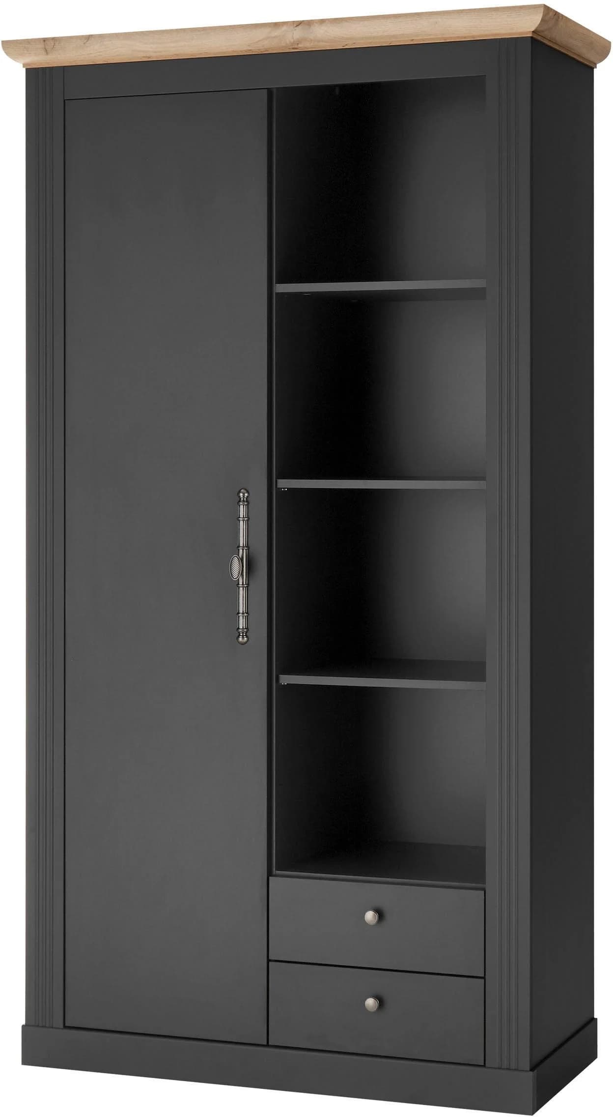 OTTO HOME Garderobenschrank WESTMINSTER Dunkelgrau Landhausstil