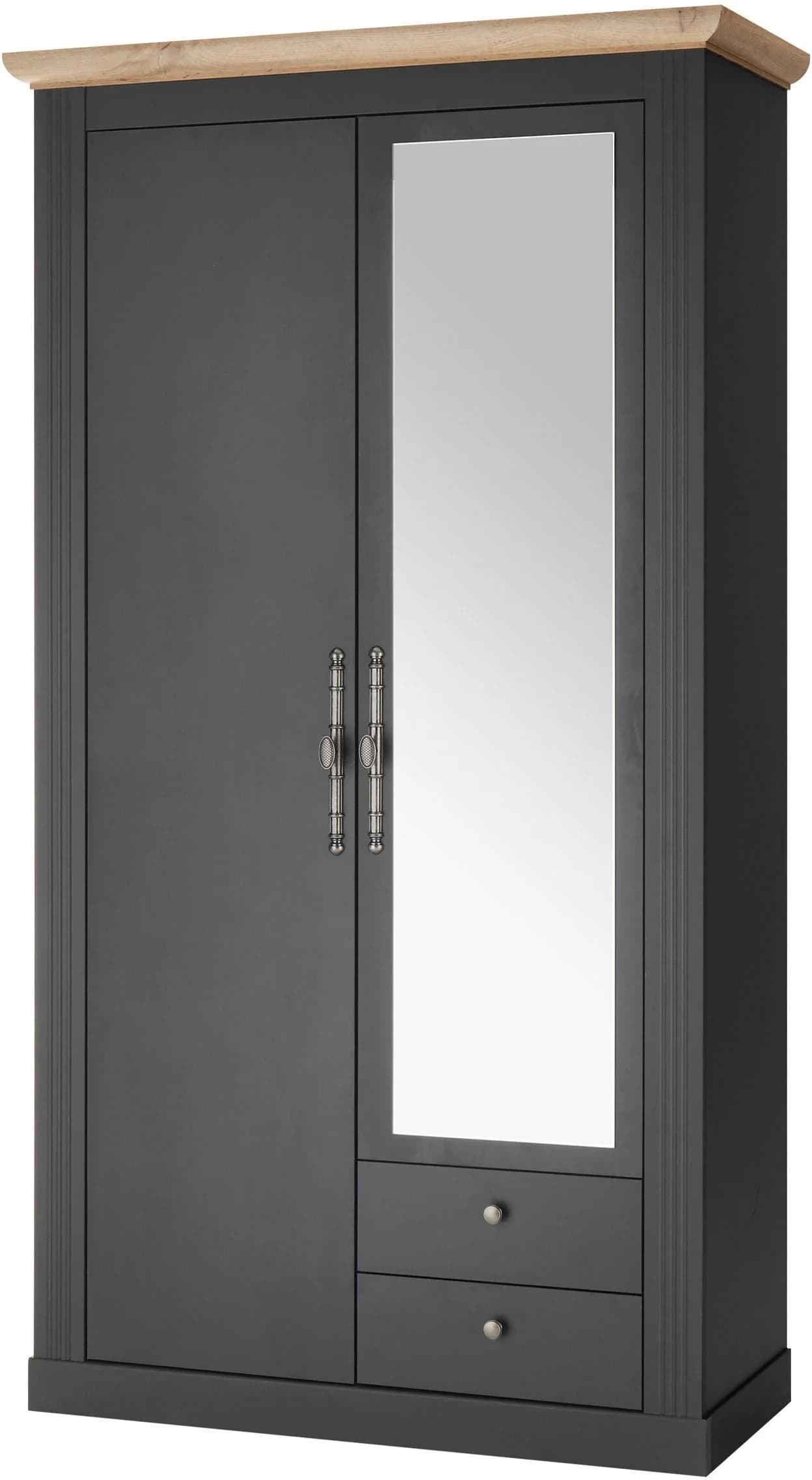 Garderobenschrank OTTO HOME WESTMINSTER Dunkelgrau Landhausstil
