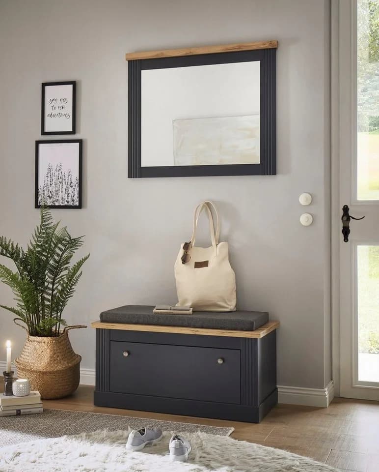 OTTO HOME Wandspiegel WESTMINSTER Grau Landhausstil