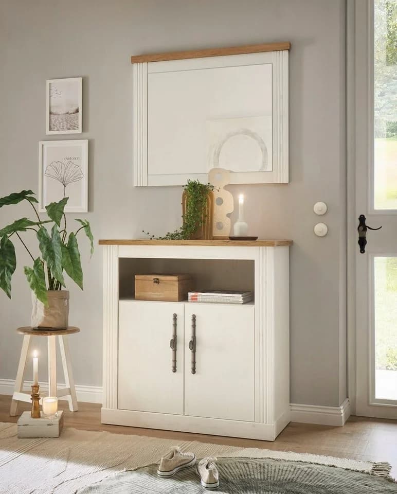 OTTO HOME Wandspiegel Westminster Weiß Landhausstil