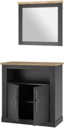OTTO HOME Garderoben-Set Westminster Dunkelgrau mit Spiegel Bild 3