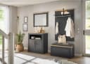 OTTO HOME WESTMINSTER Garderoben-Set Grau Eiche 4-teilig Bild 1