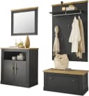 OTTO HOME Westminster Garderoben-Set Grau Eiche Landhausstil Bild 2