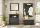 OTTO HOME Westminster Garderoben-Set Grau Eiche Landhausstil Bild 5