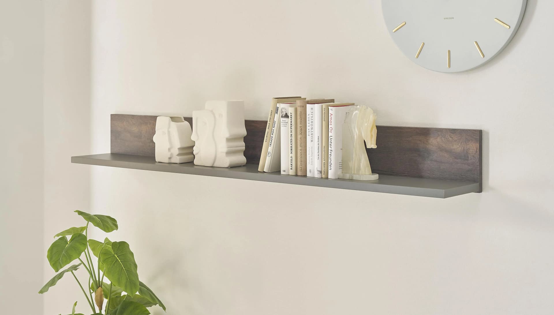 Home Affaire Wandregal Largo Braun Thermo Oak Dekor