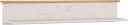 OTTO home Wandregal Indra Massivholz Landhausstil Weiss Bild 2