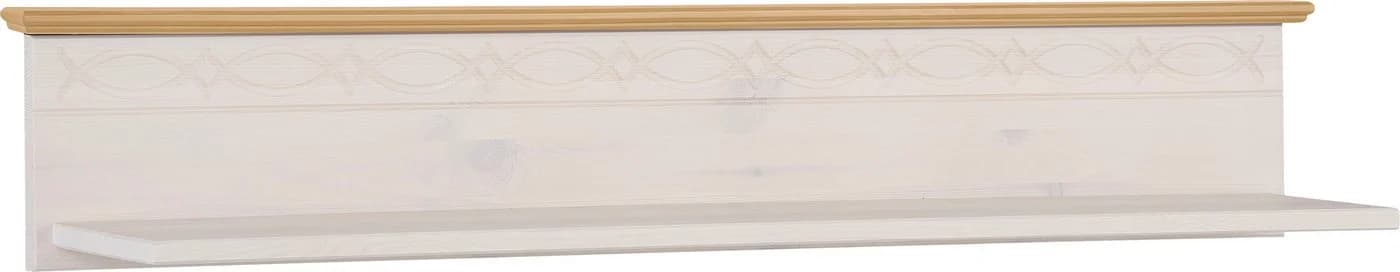 OTTO home Wandregal Indra Massivholz Landhausstil Weiss - Bild 2