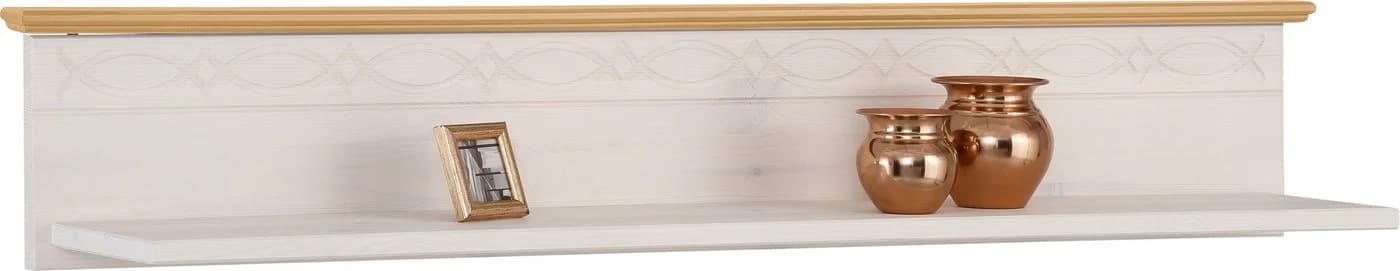 OTTO home Wandregal Indra Massivholz Landhausstil Weiss - Bild 4