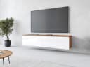 HOME AFFAIRE Lowboard D Weiß Hochglanz Modernes TV-Board Bild 2