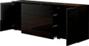 OTTO home Sideboard PARIS Schwarz Modern Push-to-open Bild 2