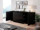 OTTO home Sideboard PARIS Schwarz Modern Push-to-open Bild 4
