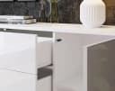 OTTO home Sideboard PARIS Weiß Matt/Hochglanz Push-to-open Bild 4