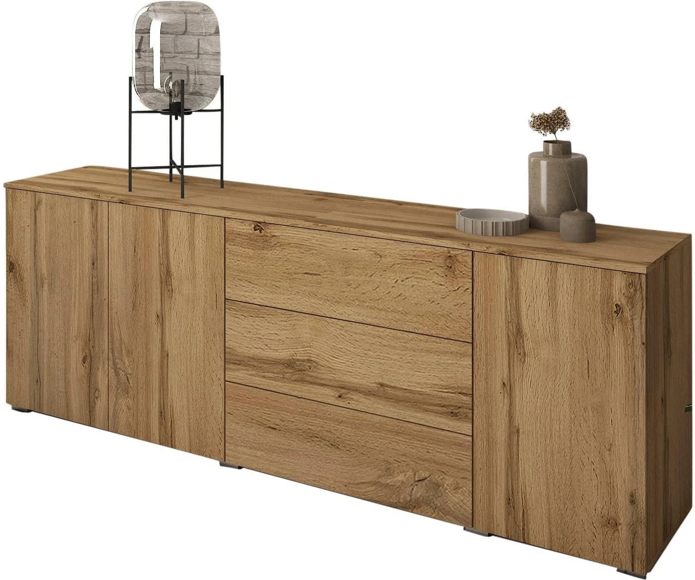 OTTO HOME Sideboard PARIS Beige Eichefarben Votan Modern - Bild 2