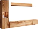 OTTO HOME Wohnwand PARIS Grifflos Eiche Matt Bild 2