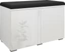 OTTO home Sitzbank Paris mit Sitzkissen Weiß Modern Bild 1