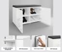 OTTO home Sitzbank Paris mit Sitzkissen und Stauraum Bild 3