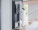 OTTO HOME Garderobenschrank Paris Weiß Matt mit Spiegel Bild 3