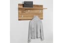 OTTO HOME Paris Garderobenpaneel Braun mit Haken Bild 3