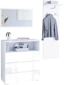 OTTO HOME Garderoben-Set PARIS TOKYO Weiß Matt/Hochglanz Bild 1