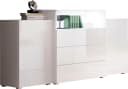 Sideboard HOME AFFAIRE URBAN III Weiß Hochglanz Modern Bild 2