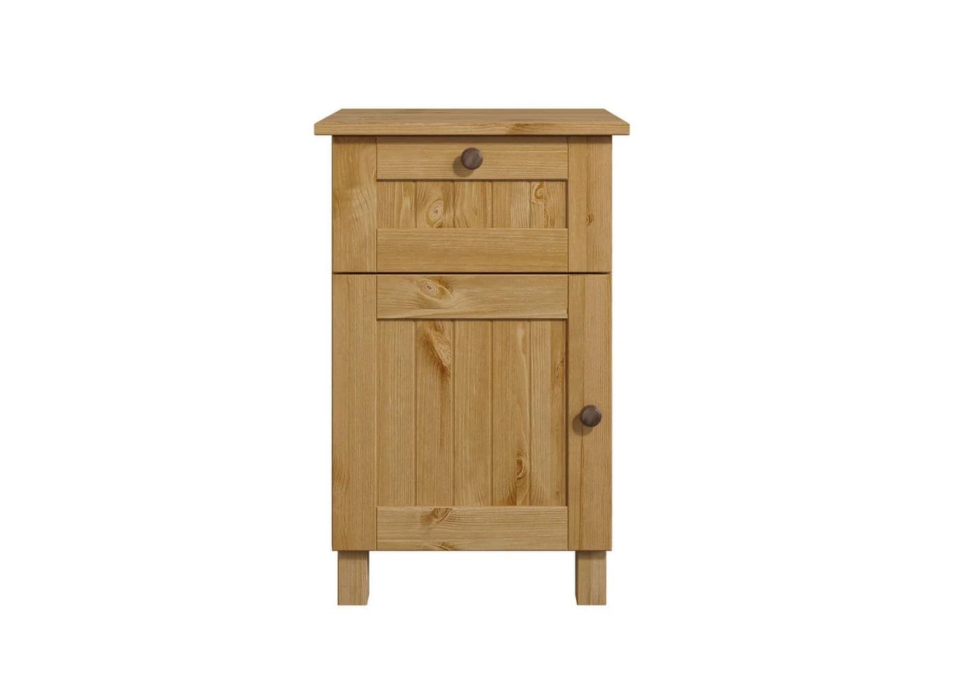 Nachtkommode OTTO HOME Juventus Massivholz Kiefer Beige