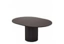 LeGer Home Esstisch TOSCANA Eiche Furnier Schwarz Ausziehbar Bild 1