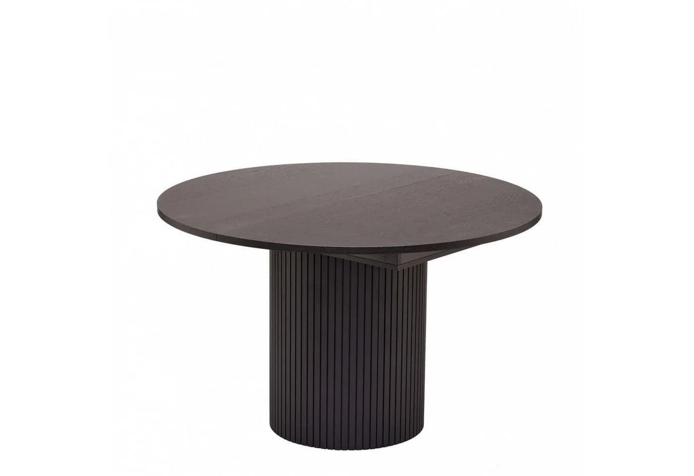 LeGer Home Esstisch TOSCANA Eiche Furnier Schwarz Ausziehbar - Bild 2