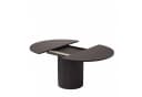 LeGer Home Esstisch TOSCANA Eiche Furnier Schwarz Ausziehbar Bild 4