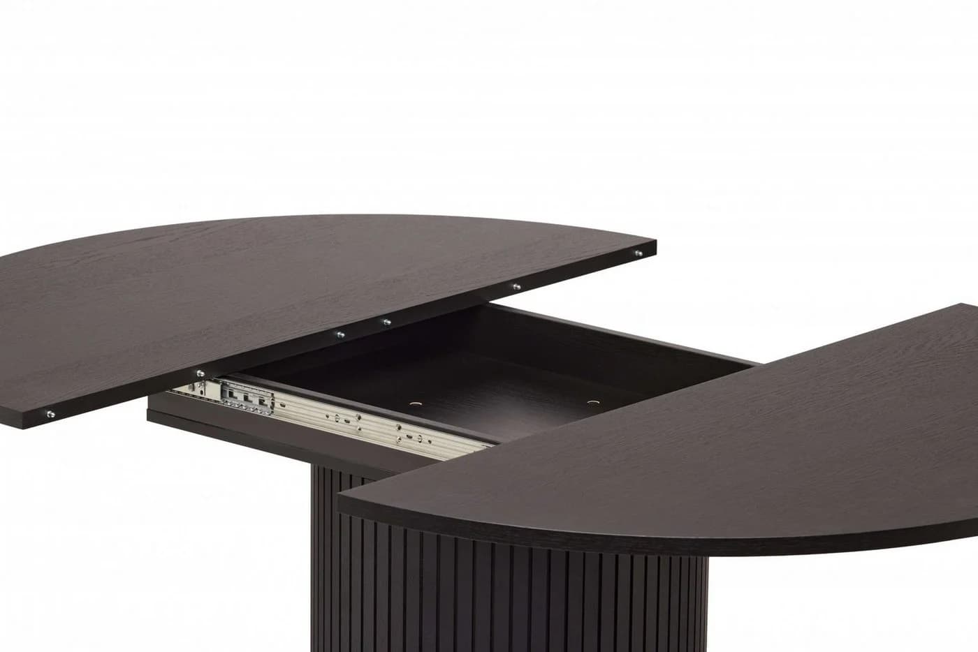 LeGer Home Esstisch TOSCANA Eiche Furnier Schwarz Ausziehbar - Bild 5