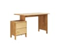 OTTO HOME Schreibtisch Luven Massivholz mit 2 Schubkästen Bild 4
