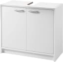 BASIC by Balculina Waschbeckenunterschrank Smash Weiß 2 Türen Bild 2