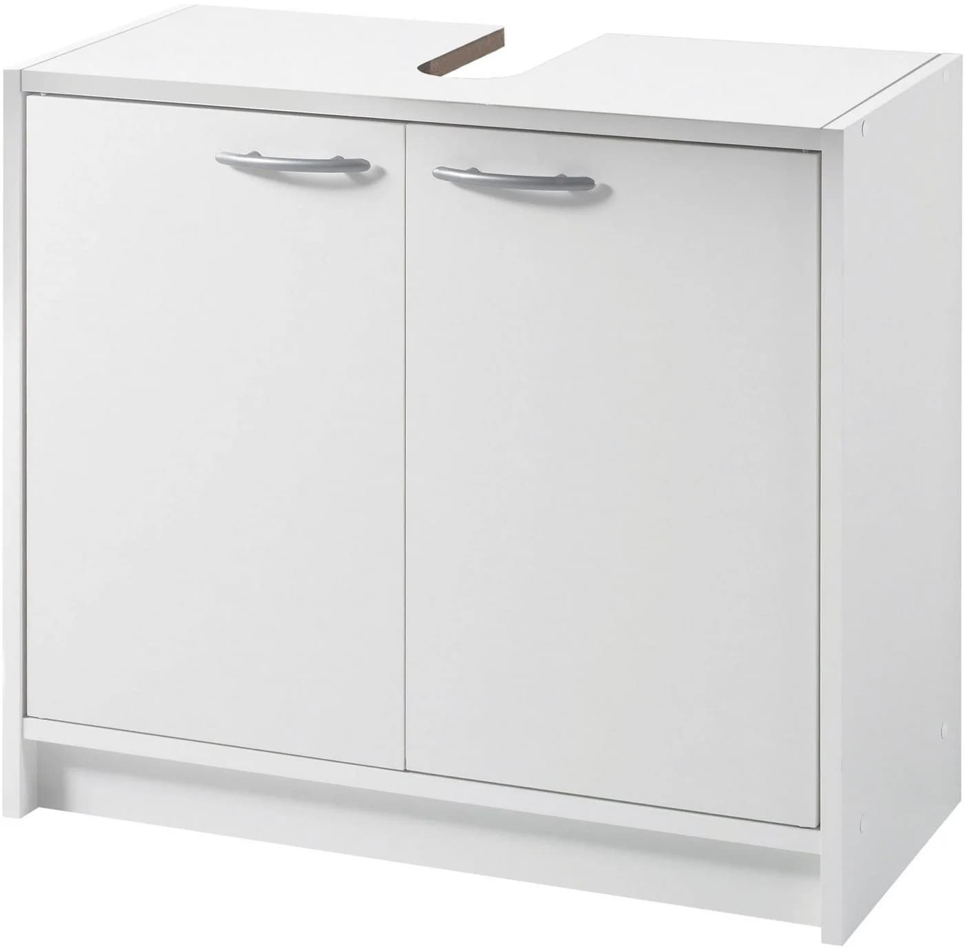 BASIC by Balculina Waschbeckenunterschrank Smash Weiß 2 Türen - Bild 2